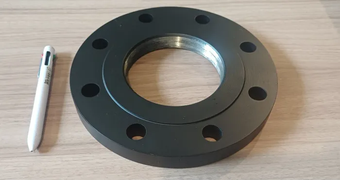 FLANGE  AÇO  ROSCADO 4"  BSP ASTM A-106 105 LBS 4" STD  /FLANGE 4 POLEGADAS BSP