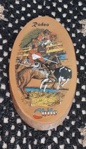 PORTA CHAVES - ORIGINAL- CHILE - Rodeo Chileno.