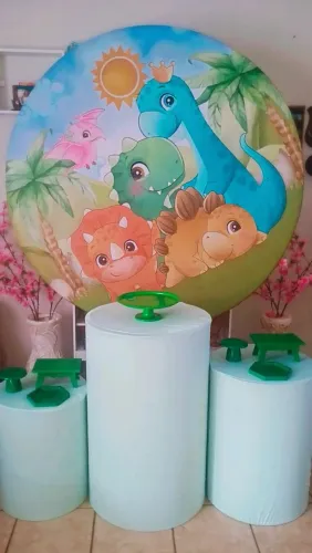 Pegue e monte Decoração Festa Infantil Dino