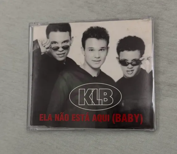 Cd Single Nacional KLB - Ela não está aqui Promocional Rádio