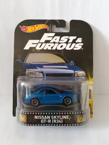 Hot Wheels Nissan Skyline GT-R (R34) Fast & Furious