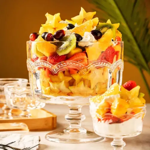 Saladeira de Vidro Elegante