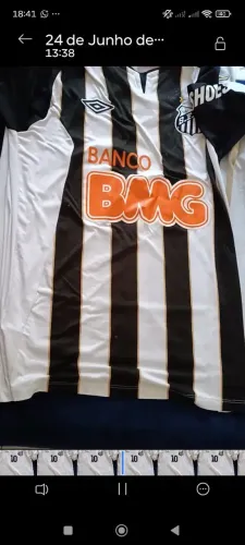 Camisa Santos FC 2011 Raridade- Detalhes Exclusivos