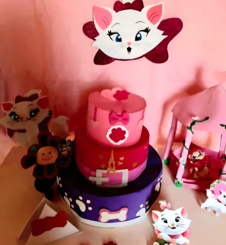Decoração de festa infantil Marie