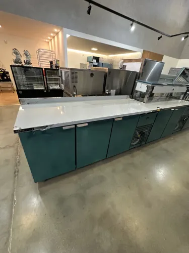 Balcão de Seriviço 3 portas  2M inox - refrimate 