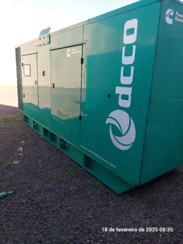 Gerador de Energia 625 kva Cummins Fabricação 2015