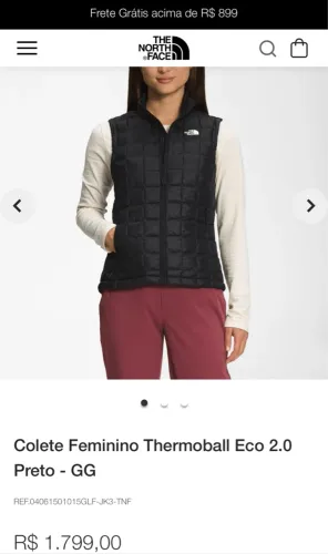 Colete feminino The North Face GG