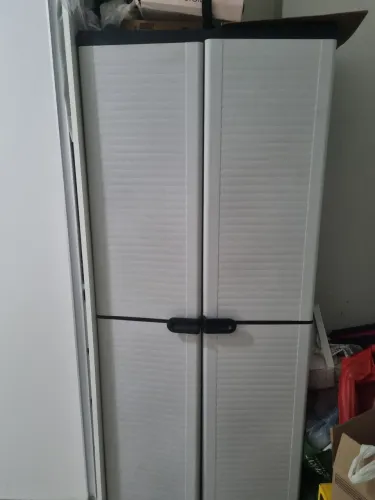 Armário multiuso de plástico bem resistente