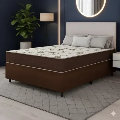 Conjunto Base e Colchão Casal D33
