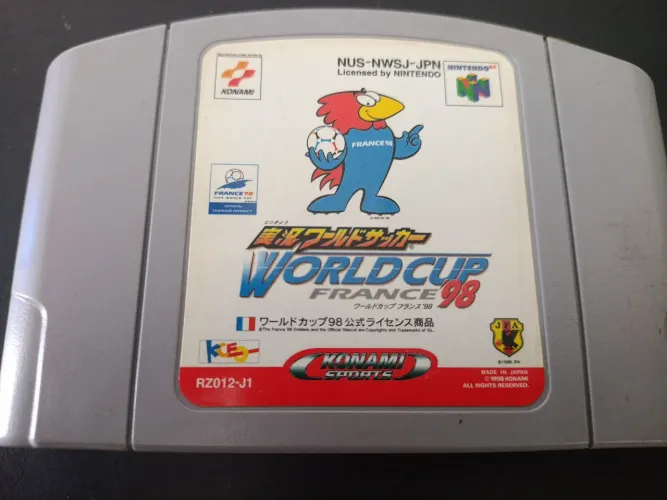 Jogo world Cup 98 France Nintendo 64