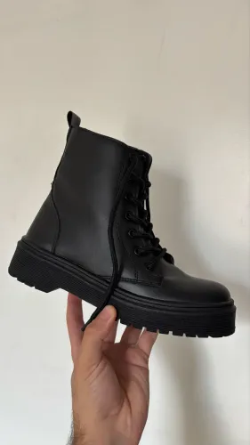Coturno feminino bota trand