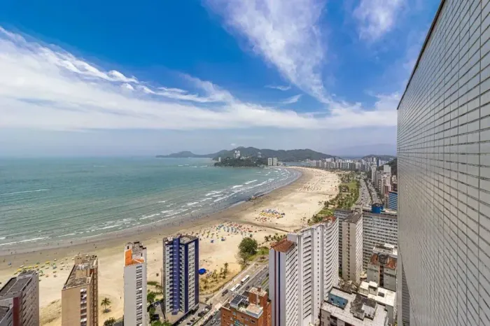 Cobertura Duplex 4 dormitórios à venda, 257 m² - José Menino - Santos/SP