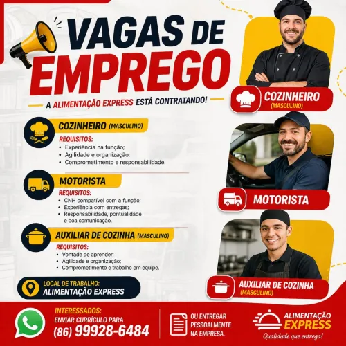 Vagas de emprego