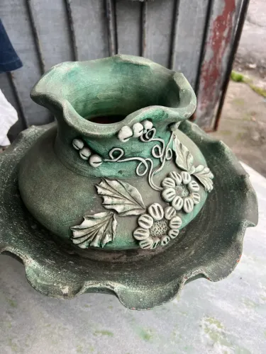 Jogo de vaso antigo