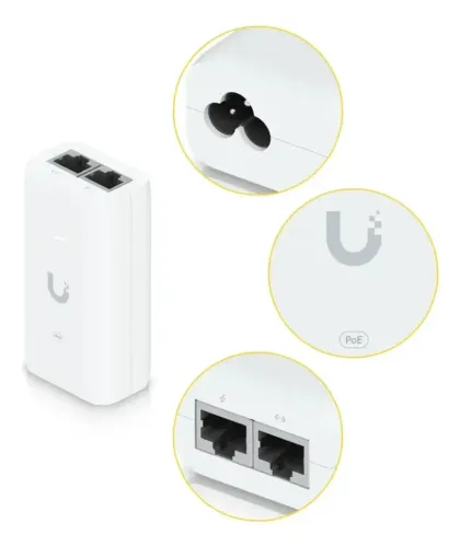 Fonte Poe Ubiquiti 48v 15w 0,32a Bivolt Padrão Br 110v/220v
