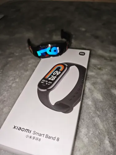 Relógio Xiaomi Smart Mi Band 8 1.62" Amoled<br>Preto