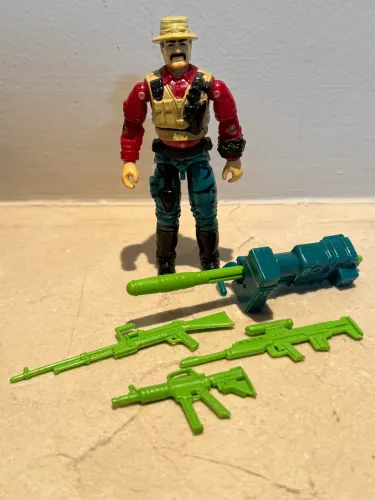 Gi Joe Bazooka Battle Corps Action v3 - 1993 - Comandos em ação