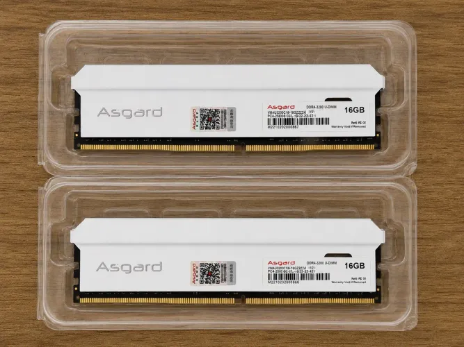 32 gb Memória RAM DDR4 3200 Asgard (2x16gb)