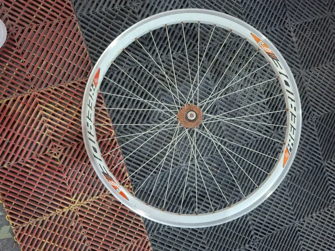 Roda aro 26 Vzan branco - Dianteiro e Traseiro