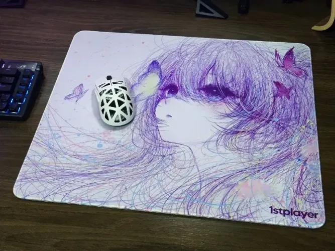 Mousepad 1st Player Dream Butterflies 490mm x 420mm Soft Balanced