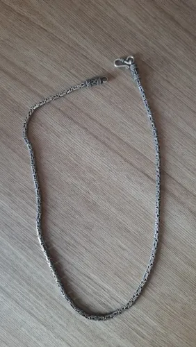 Cordão de bali prata 925