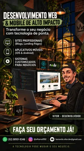 Faço seu site!