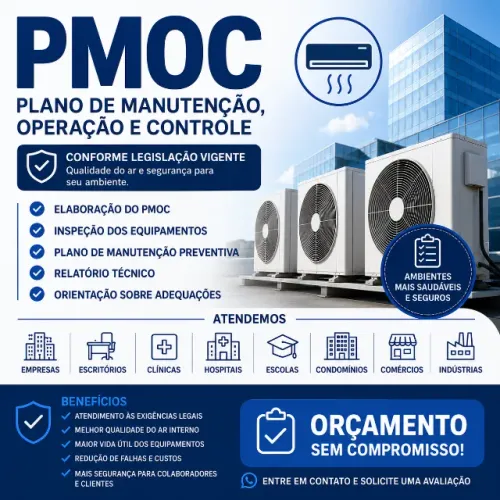 PMOC - Plano de Manutenção de Ar Condicionado | Engenheiro