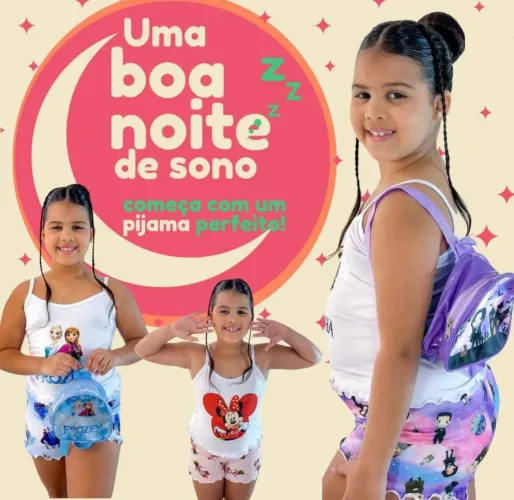 Baby-doll infantil + Bolsa