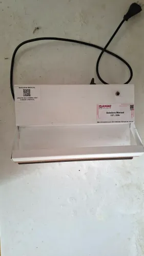 Celadora Manual Para Embalagens Plasticas 30cm | Semi Nova