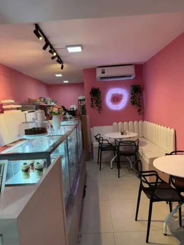 Loja de bolos e cafeteria