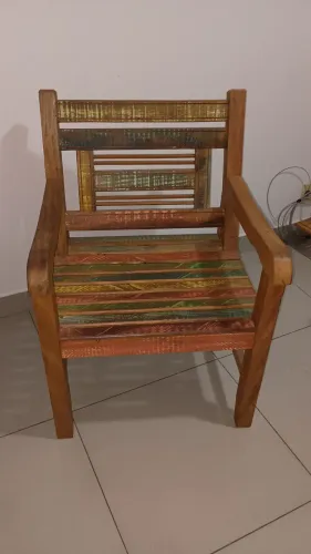 Cadeira de Madeira Rústica