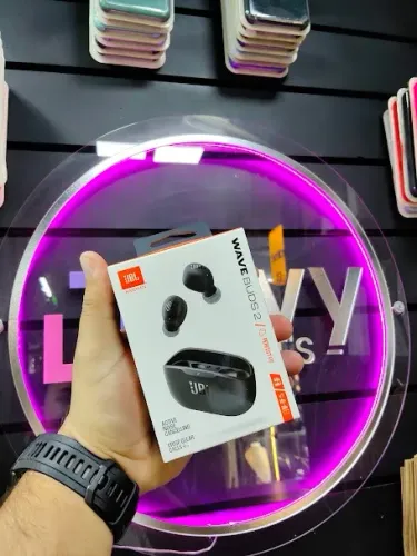 Fone De Ouvido JBL TWS Wave Buds 2 Preto Lacrado Original 1 Ano de Garantia JBL