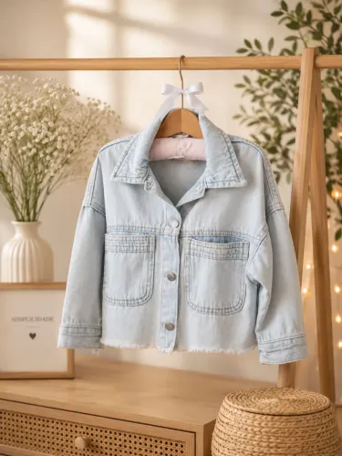 Jaqueta jeans infantil