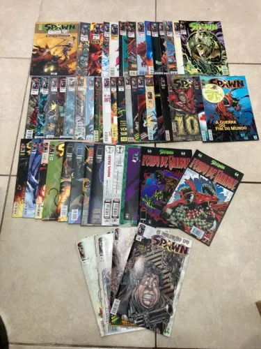 Coleção Revistas HQ Spawn Antigas (Image/Pixel)