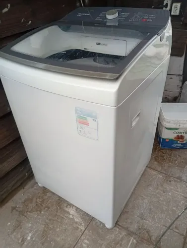 Máquina de lavar roupa Brastemp 12kg cesto inox funcionando perfeitamente ótima máquina