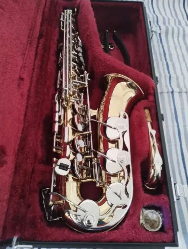 Saxofone Alto Yamaha Yas 25 Japan Raridade lindo 
