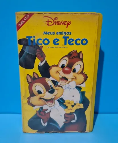 VHS Tico e Teco Vintage(Leia a descrição)