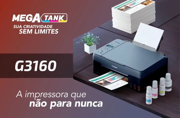 Impressora canon de bulk de tinta