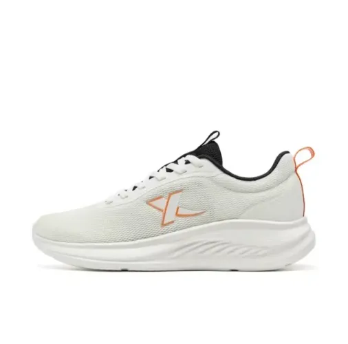 xtep running shoes - unissex -uso global - branco/laranja - 37