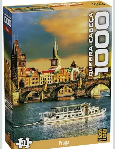 Quebra-cabeça Praga 1000 peças GROW