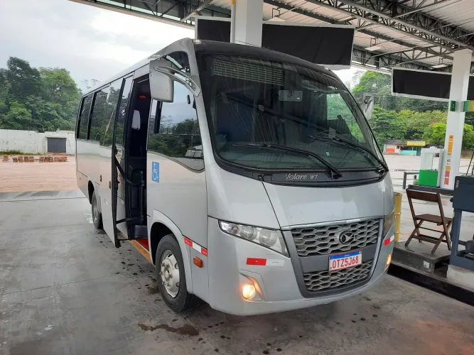 Microônibus volare w7 super conservado 25 lugares cabinado