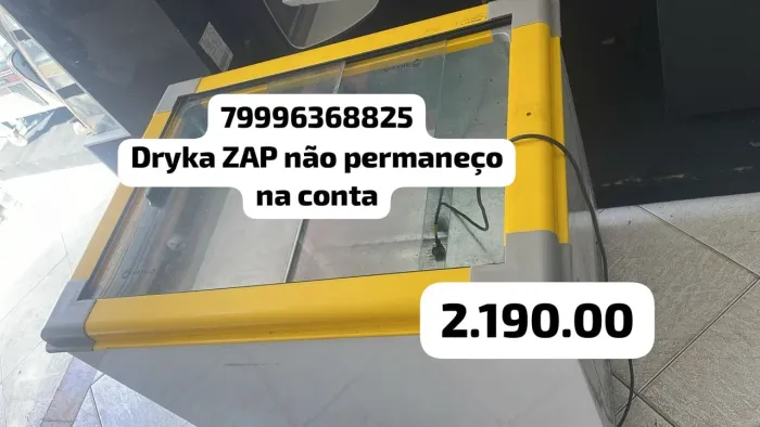 Freezer tampa de vidro top