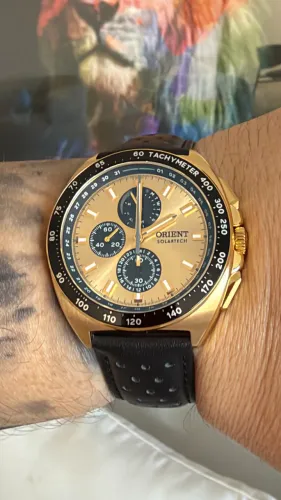 Orient Solartech Elite Land dourado original - Full Set
