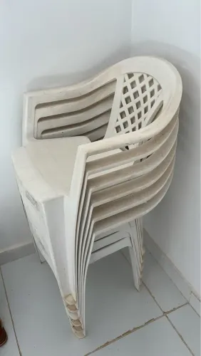 6 cadeiras Tramontina 200$