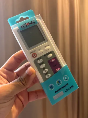 CONTROLE DE AR-CONDICIONADO UNIVERSAL - FAÇO ENTREGA