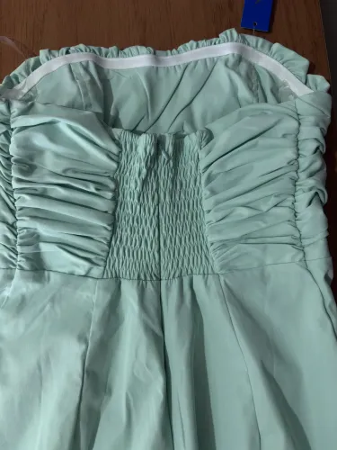 Vestido verde água P