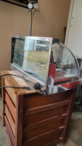 Estufa 8 bandejas + vidro novo