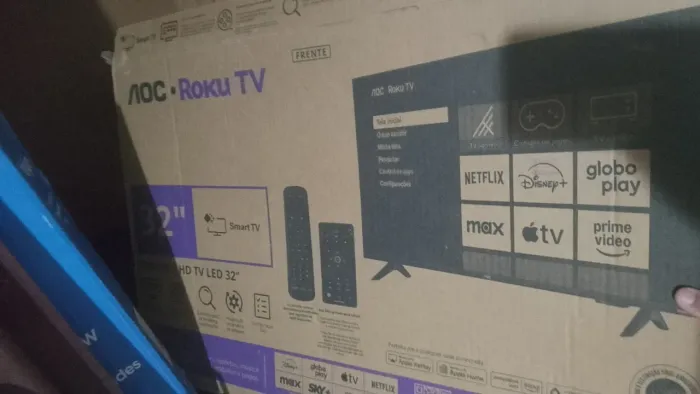 Tv 32 polegadas roku AOC