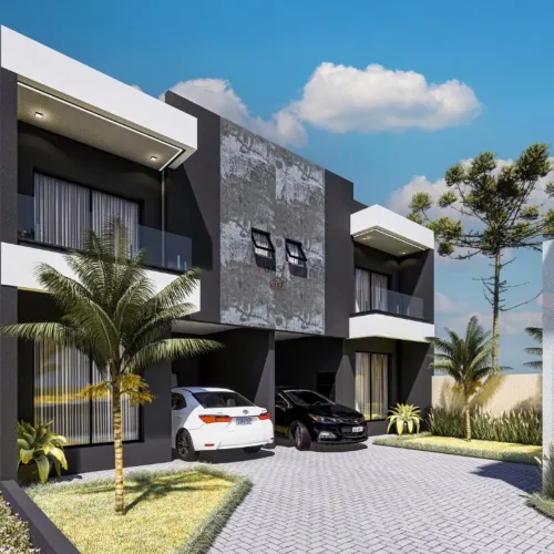 Sobrado / Casa em Condomínio à Venda no Uberaba (3 QUARTOS)