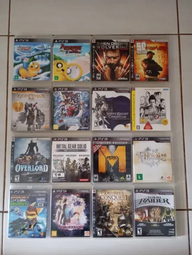 Jogos incomuns para PS3.